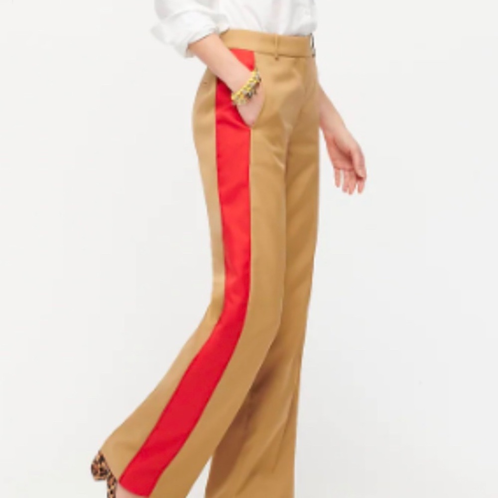 Jcrew Tuxedo stripe pants